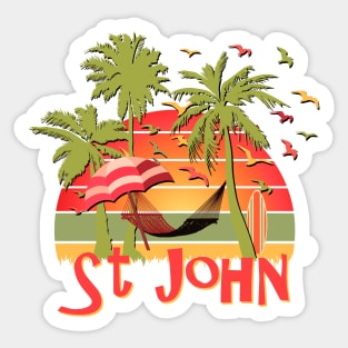 St John Sticker